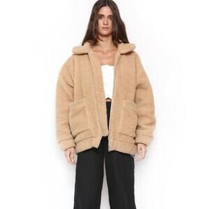 I.AM.GIA Pixie Teddy Jacket in Carmel